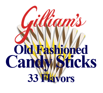 33 Flavors of Old Fashioned Candy Sticks